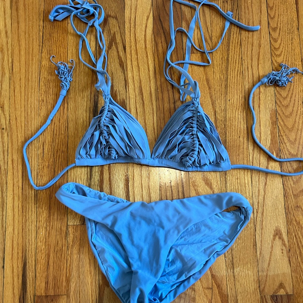 PQ Swim Blue Bikini Set
